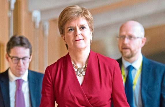 First Minister Nicola Sturgeon