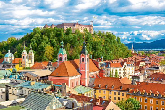 Slovenian capital Ljubljana