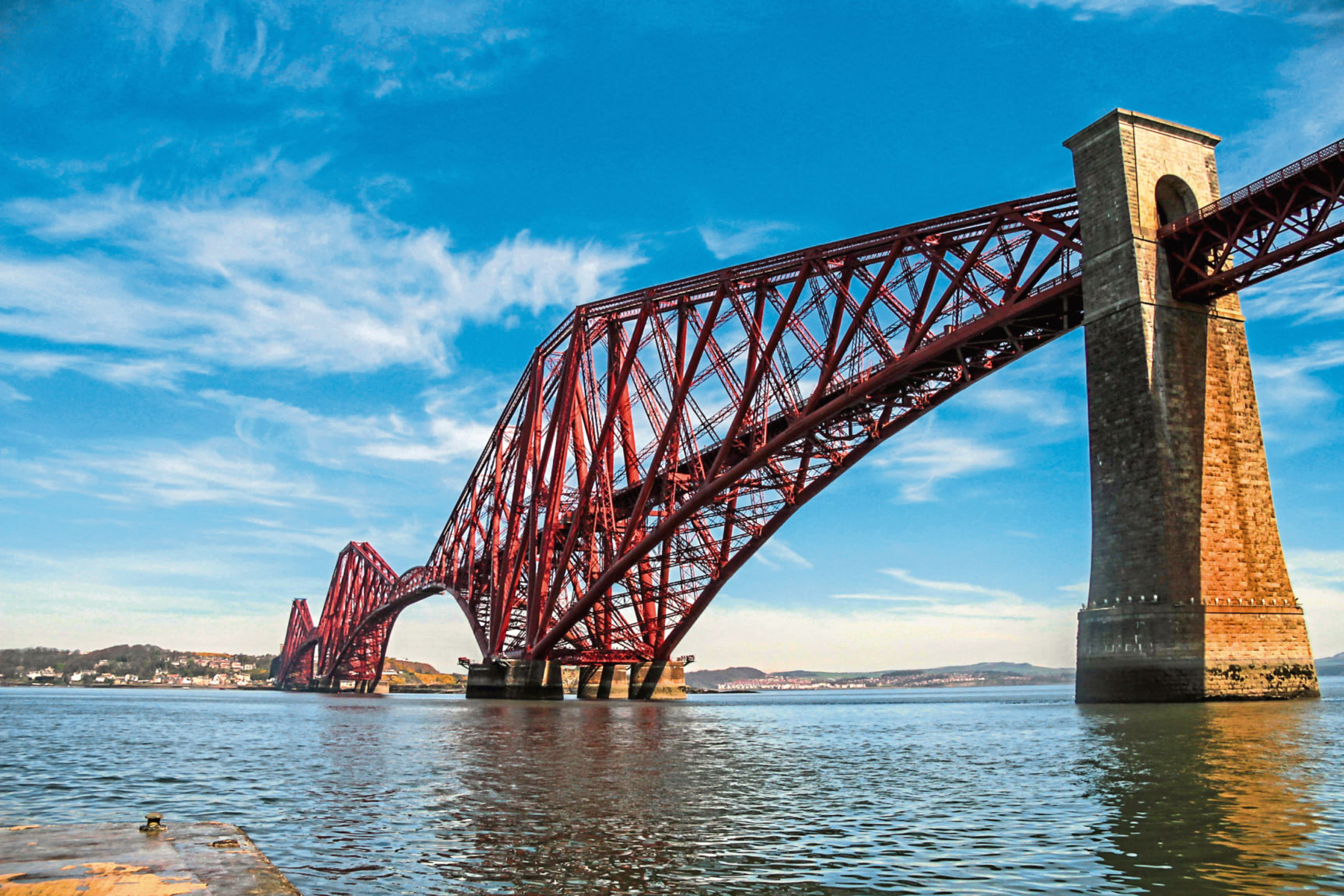 On this day, March 4, 1890: Take it as red, Forth Bridge is still awe ...