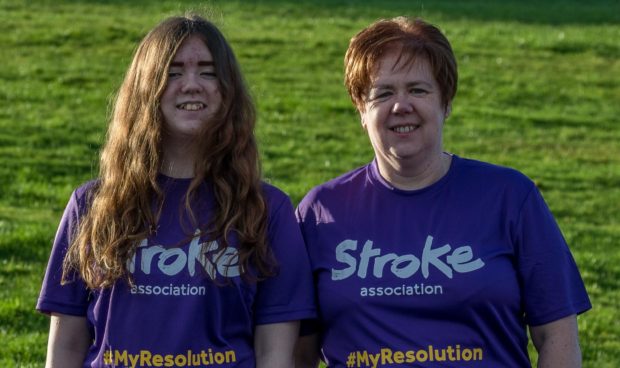 Lesley Dewar (right) and daughter Heather