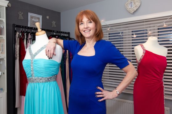 Laura McKinnon, who runs Laura's Dresses