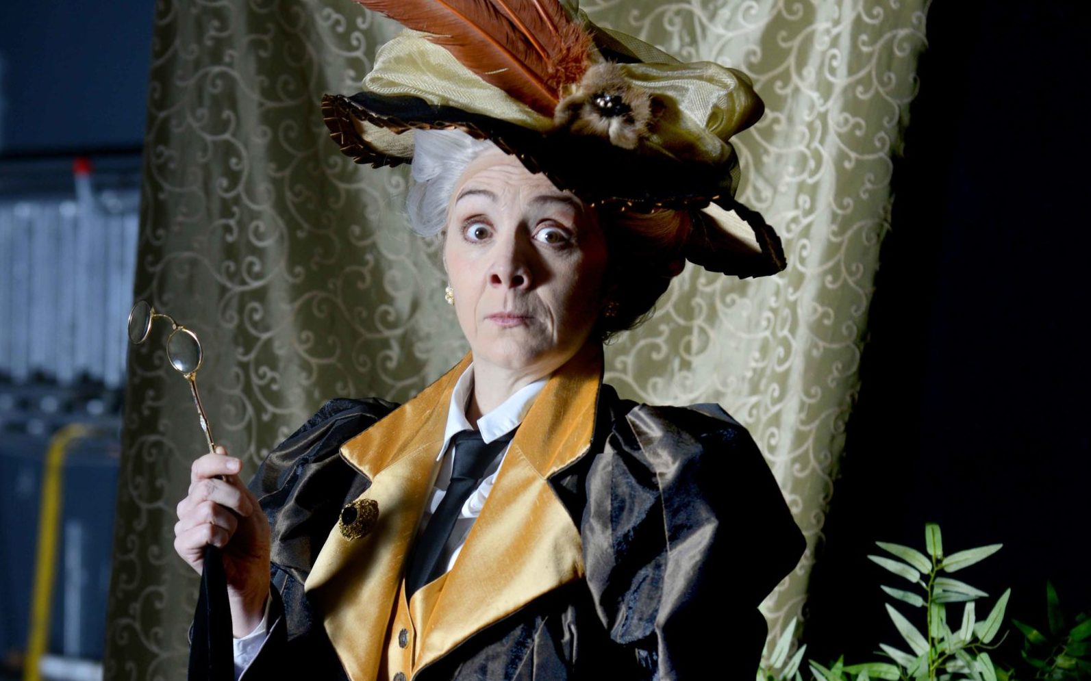 Karen Dunbar as Lady Bracknell in The Importance Of Being Earnest