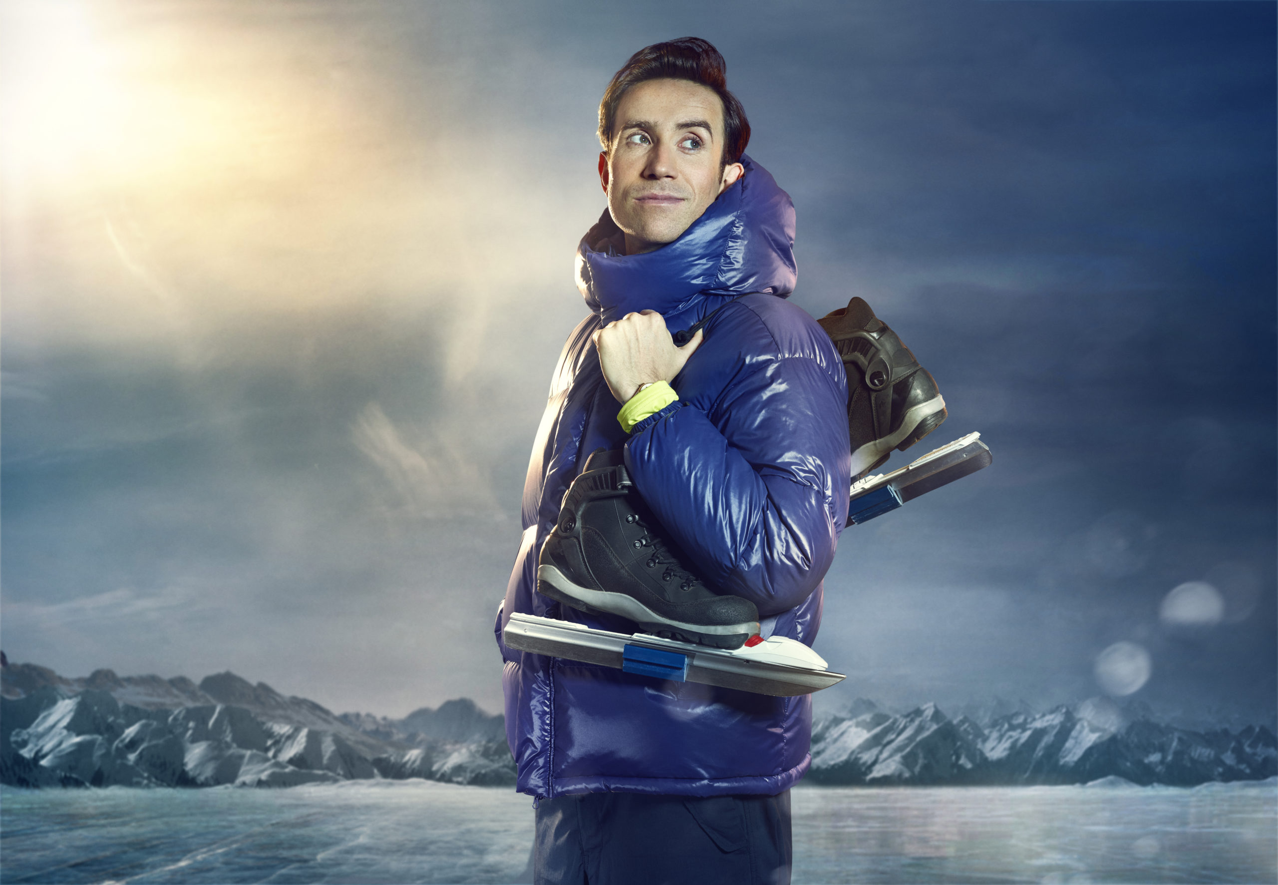 Nick Grimshaw will be taking on an icy challenge