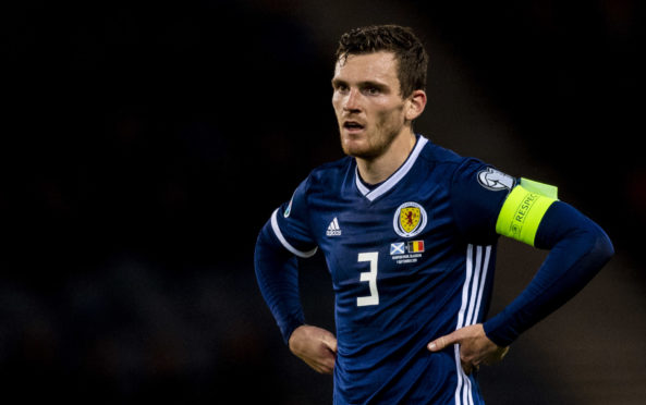 Scotland captain Andy Robertson