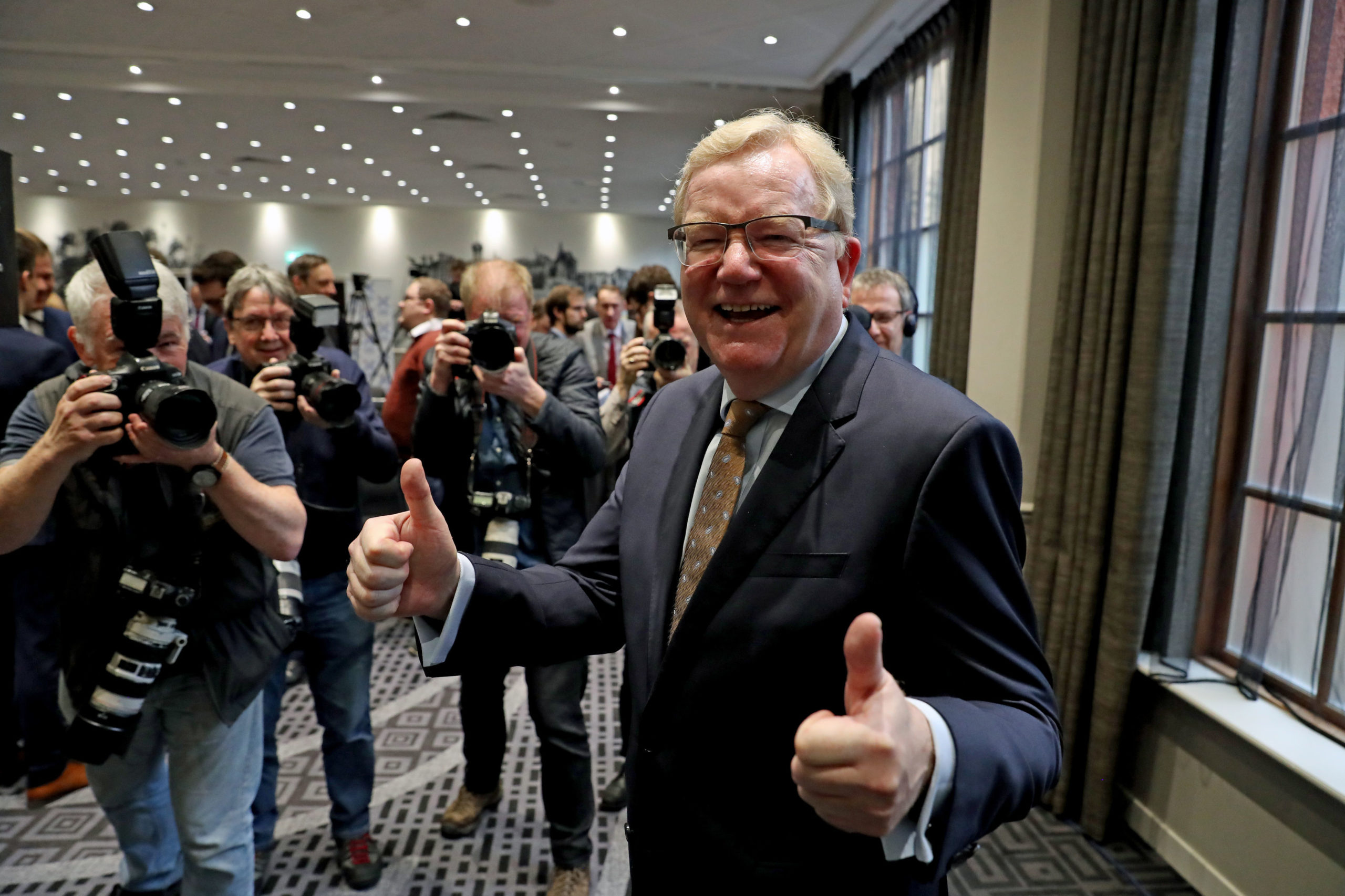 Jackson Carlaw following the announcement of the results