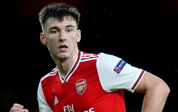 Arsenal’s Kieran Tierney.