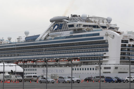 Quarantined cruise ship Diamond Princess