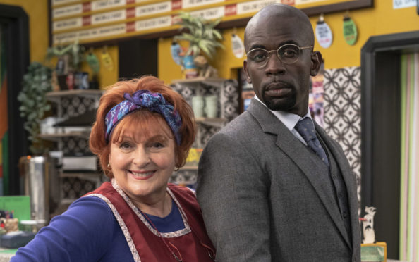 The award-winning Brenda Blethyn and Jimmy Akingbola, who also stars in Idris Elba’s In The Long Run