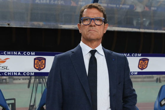 Italian legend Fabio Capello is currently self-isolating at home