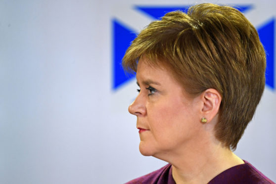 Scotland's First Minister Nicola Sturgeon