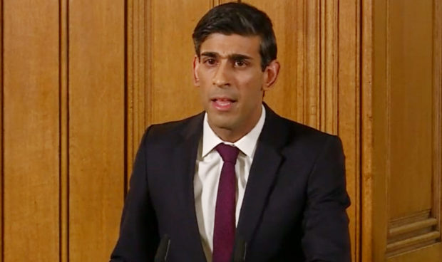 PM Rishi Sunak, whose net worth is an estimated £730 million.