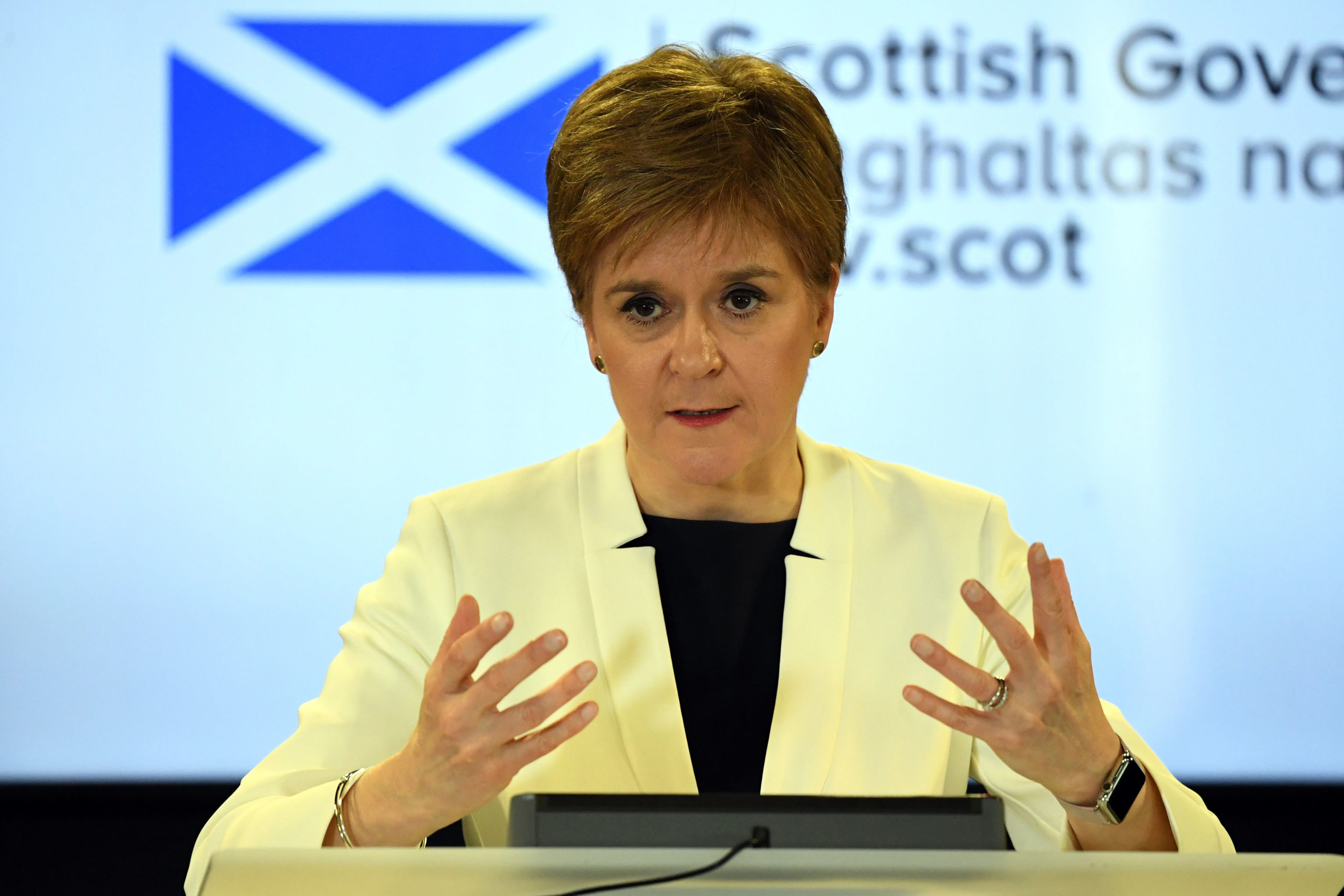 Scotland's First Minister Nicola Sturgeon