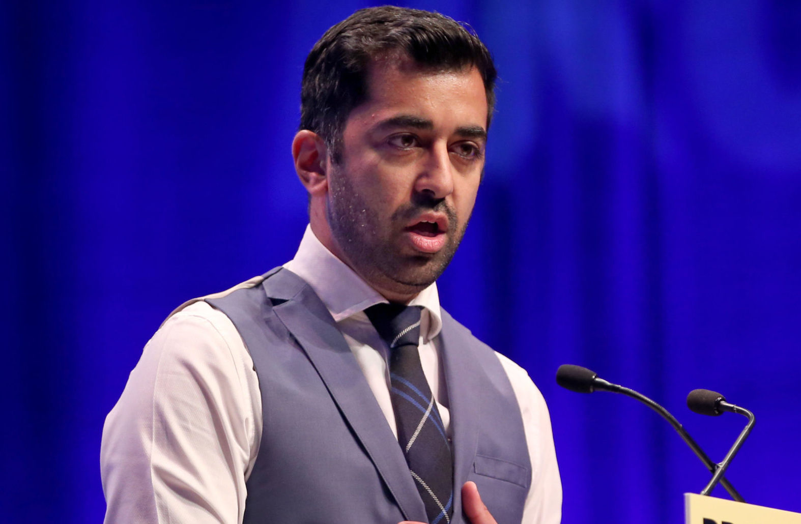 Justice Secretary Humza Yousaf