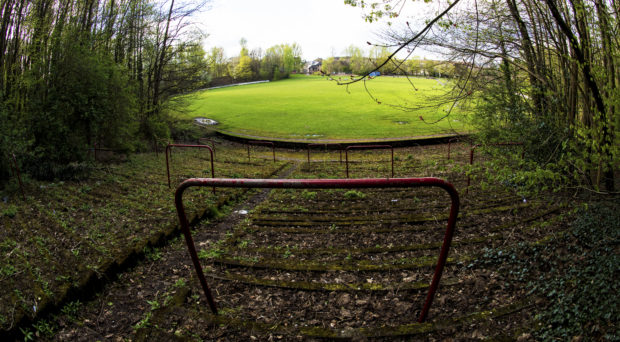 Cathkin Park, Glasgow, the former home of Third Lanark