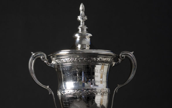 The former Scottish League trophy – now the Championship trophy