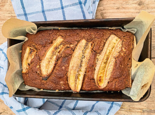 Banana and Cacao Bread