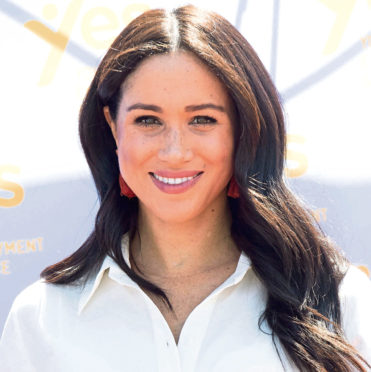 Taken to tusk: Meghan narrated a documentary about elephants