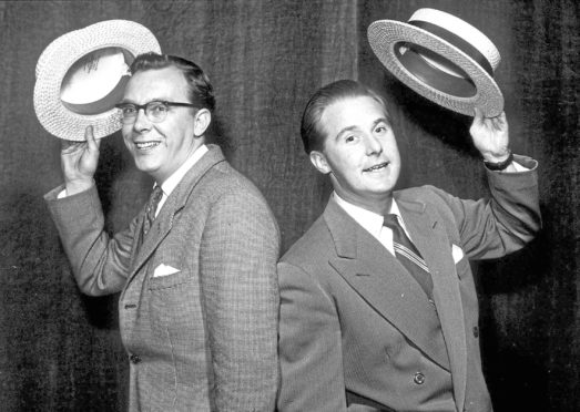 Eric and Ernie in 1954