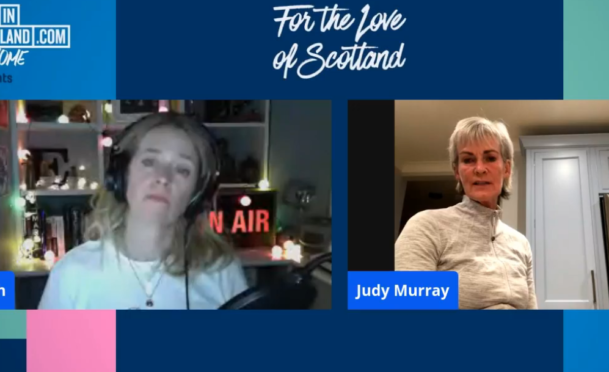 Judy appears on For The Love of Scotland with Edith Bowman