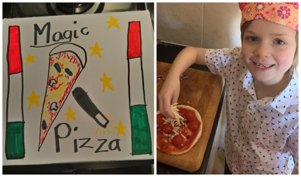 Sophie Perrie has launched her own pizza delivery service