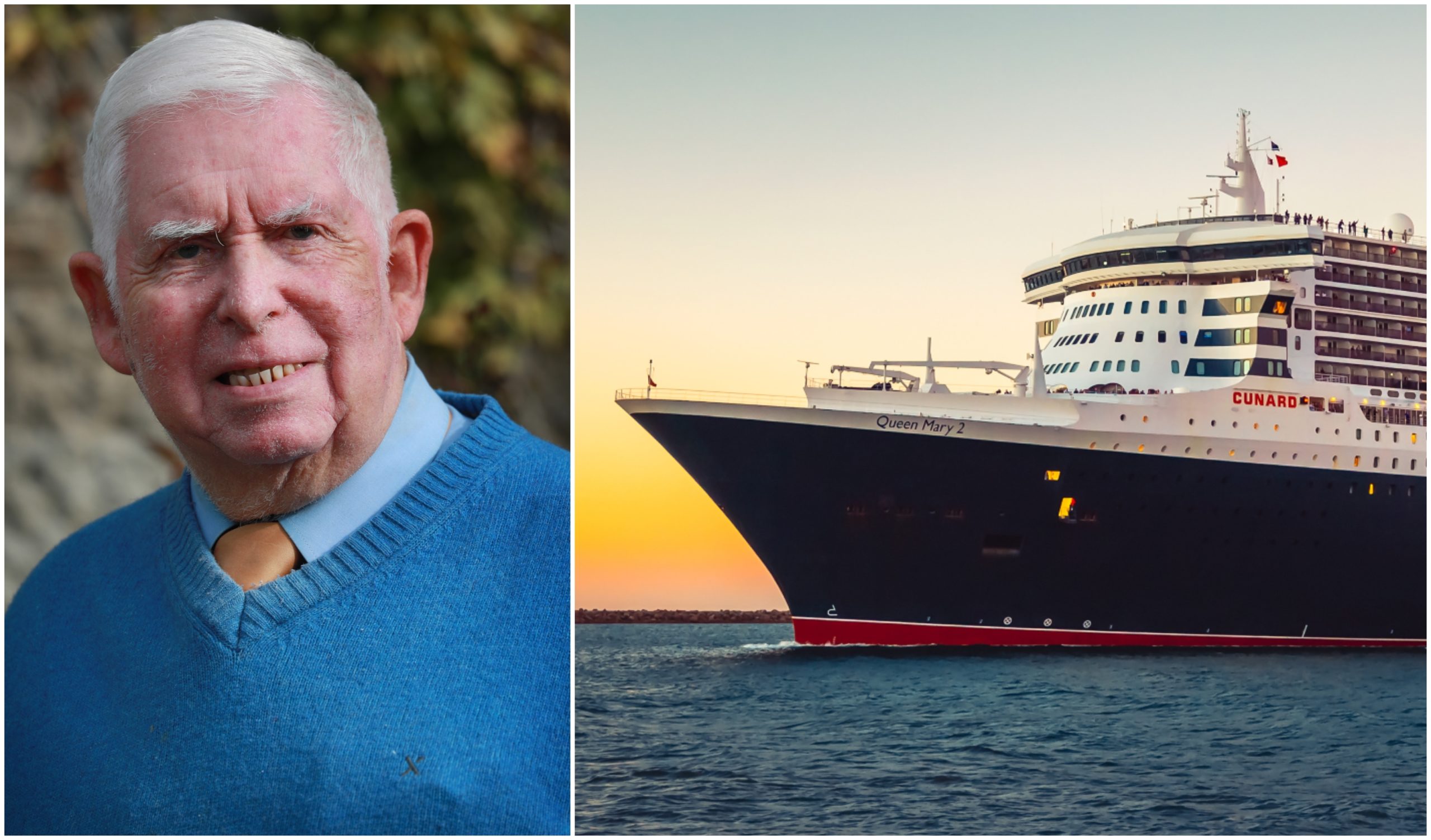 Bill Fyfe Hendrie's dream trip on the Queen Mary 2 was disrupted by the pandemic