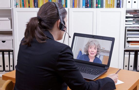 Solicitors are answering your financial queries by video call