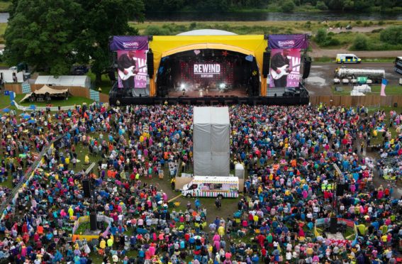 Crowds at Rewind Scotland