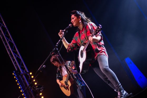 KT Tunstall performing for the STV Children’s Appeal in January 2020