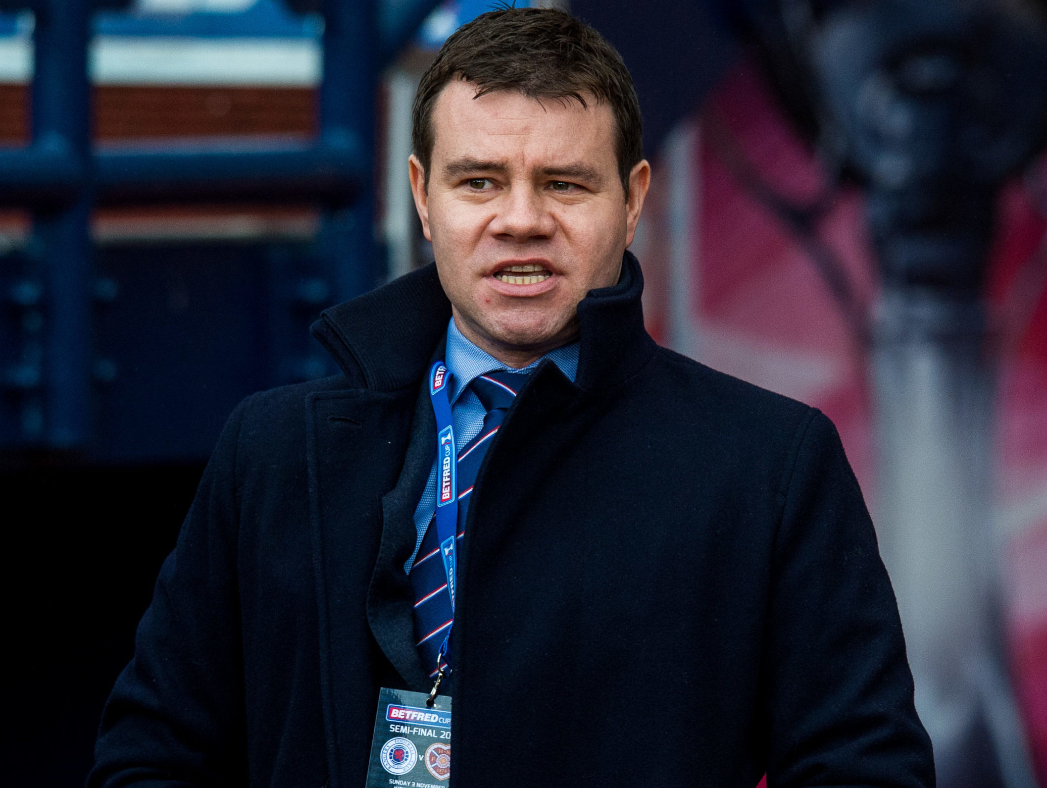 Rangers sporting director Ross Wilson