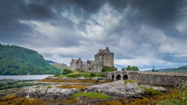 Tourist attraction Eilean Donan Castle, Loch Duich
