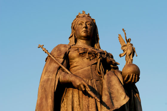 A statue of Queen Victoria