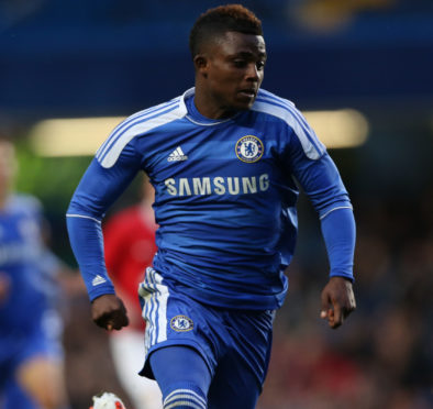 Islam Feruz playing for Chelsea’s youth side in 2012, aged just 16