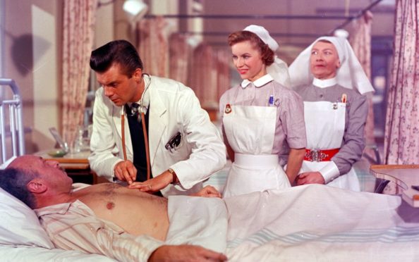 Dirk Bogarde in the original film version of Doctor In The House