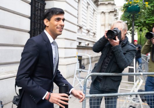 Chancellor Rishi Sunak in Downing Street last week