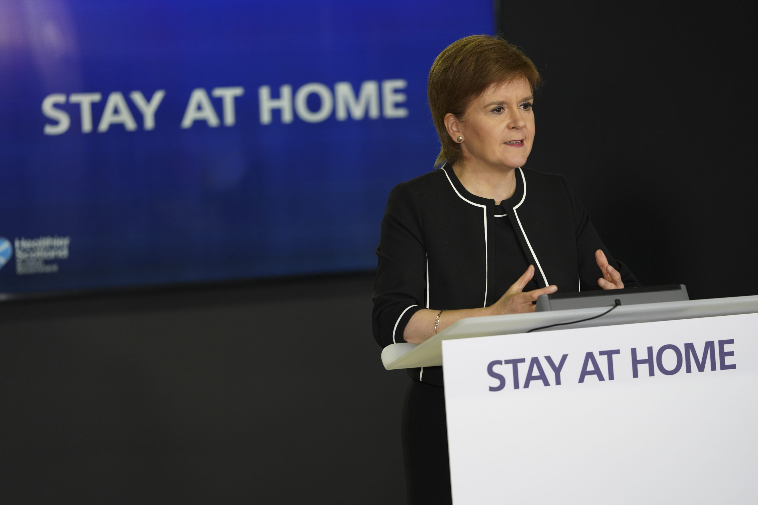 Nicola Sturgeon urged people to be cautious as she eased some lockdown restrictions