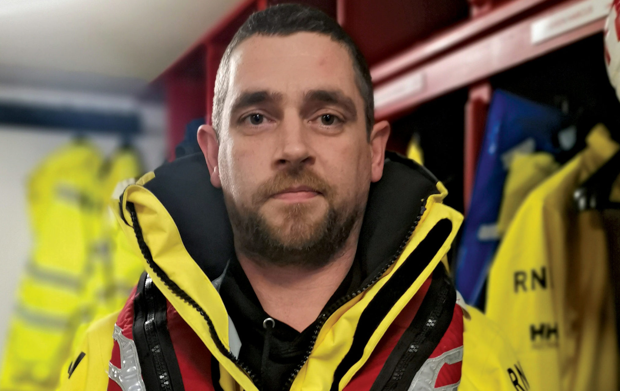 Lifeboatman Darren Harcus