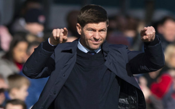 Rangers manager Steven Gerrard