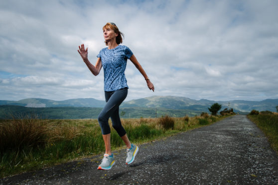 Jan Fellowes has completed 500 miles during lockdown