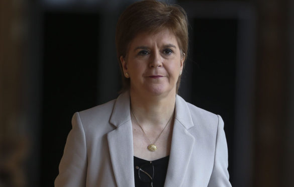 First Minister Nicola Sturgeon