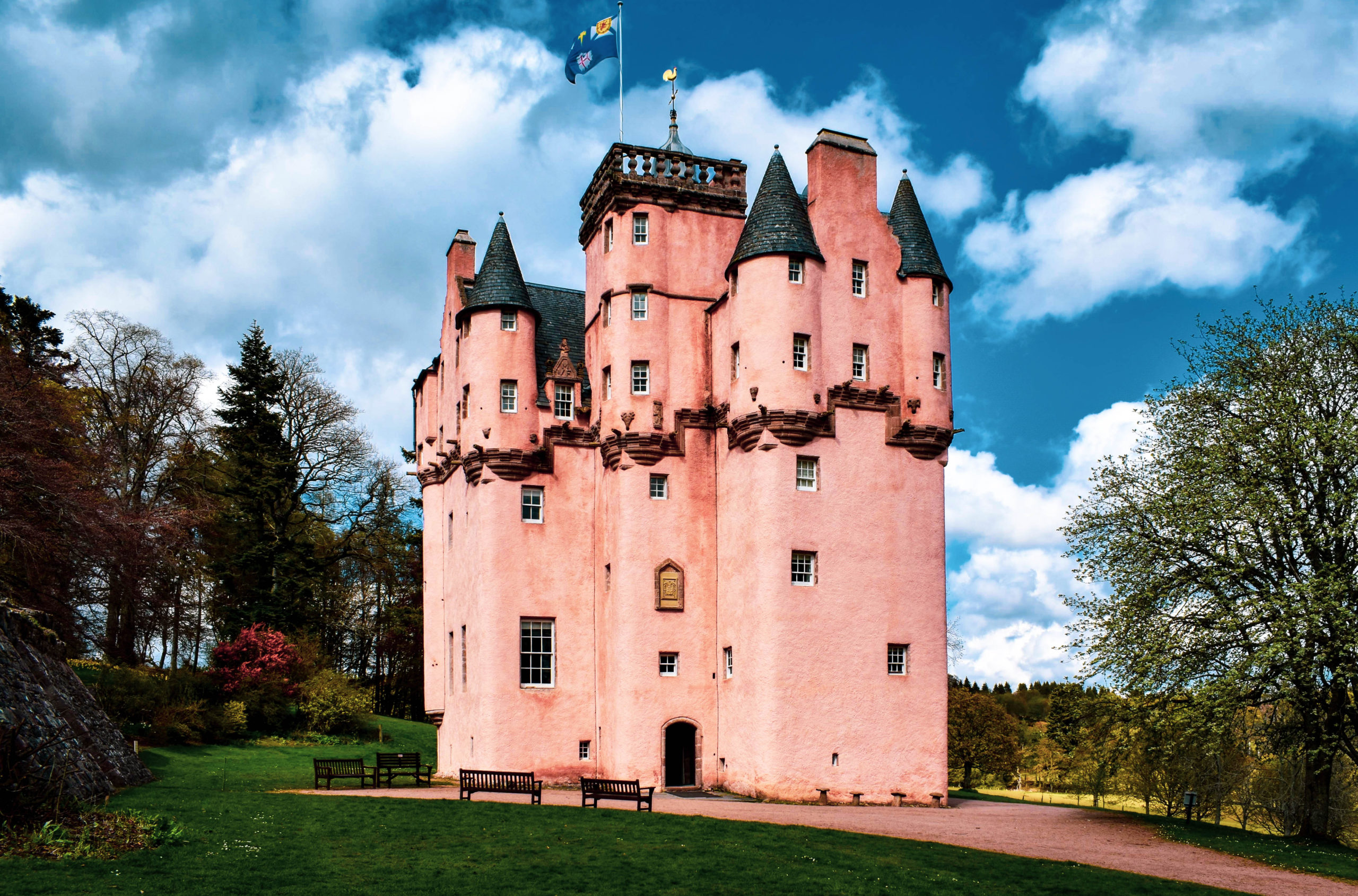 Craigievar Castle is one famous site the National Trust for Scotland looks after