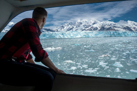 Hubbard Glacier in Alaska