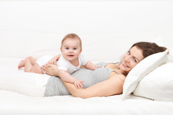 The role of touch begins with babies to convey love, with mums receiving the ‘cuddle hormone’ in return