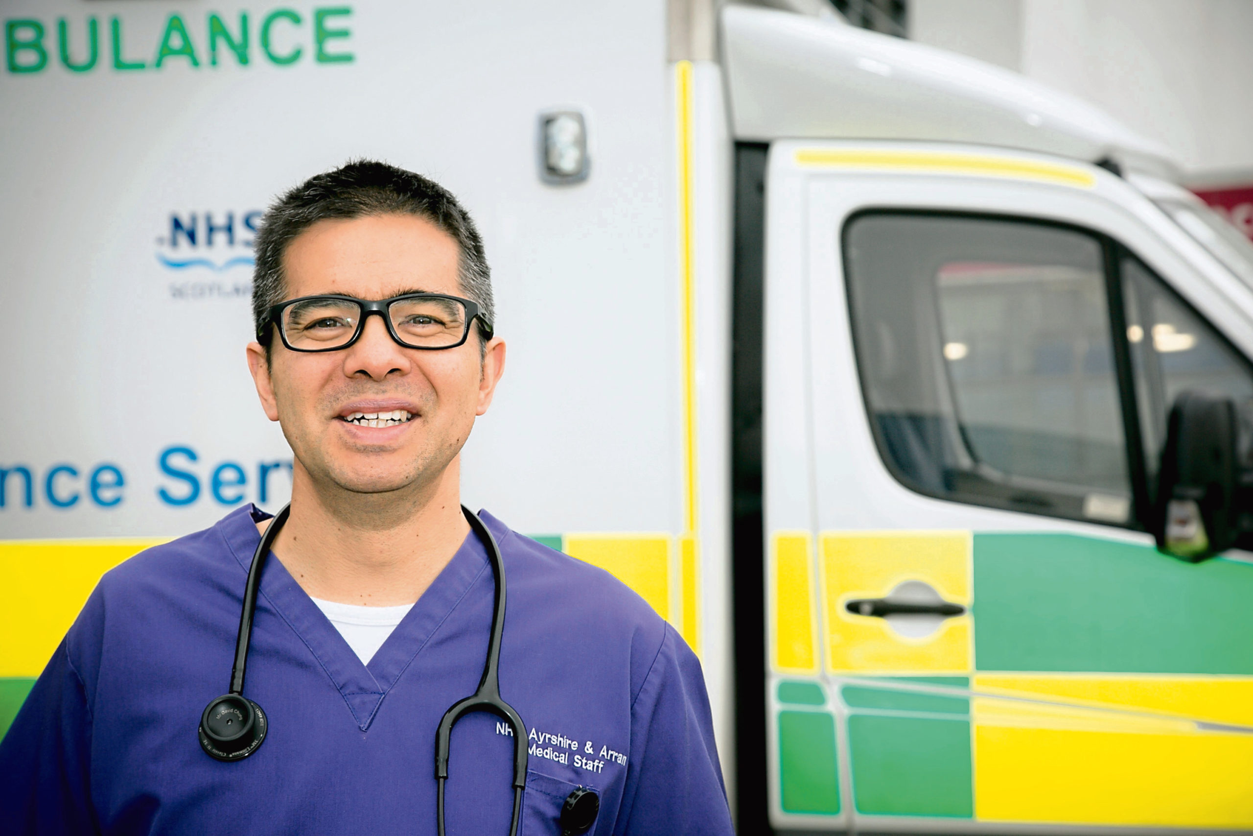 Dr David Chung, president of The Royal College of Emergency Medicine in Scotland