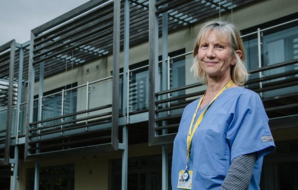 Barbara Stevenson at Marie Curie Hospice, Edinburgh, where she retires at the end of July after 40 years’ service