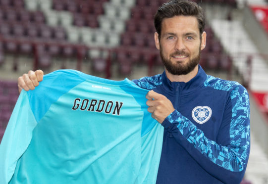 Craig Gordon is looking forward to getting back to first-team football now that he has returned to Tynecastle