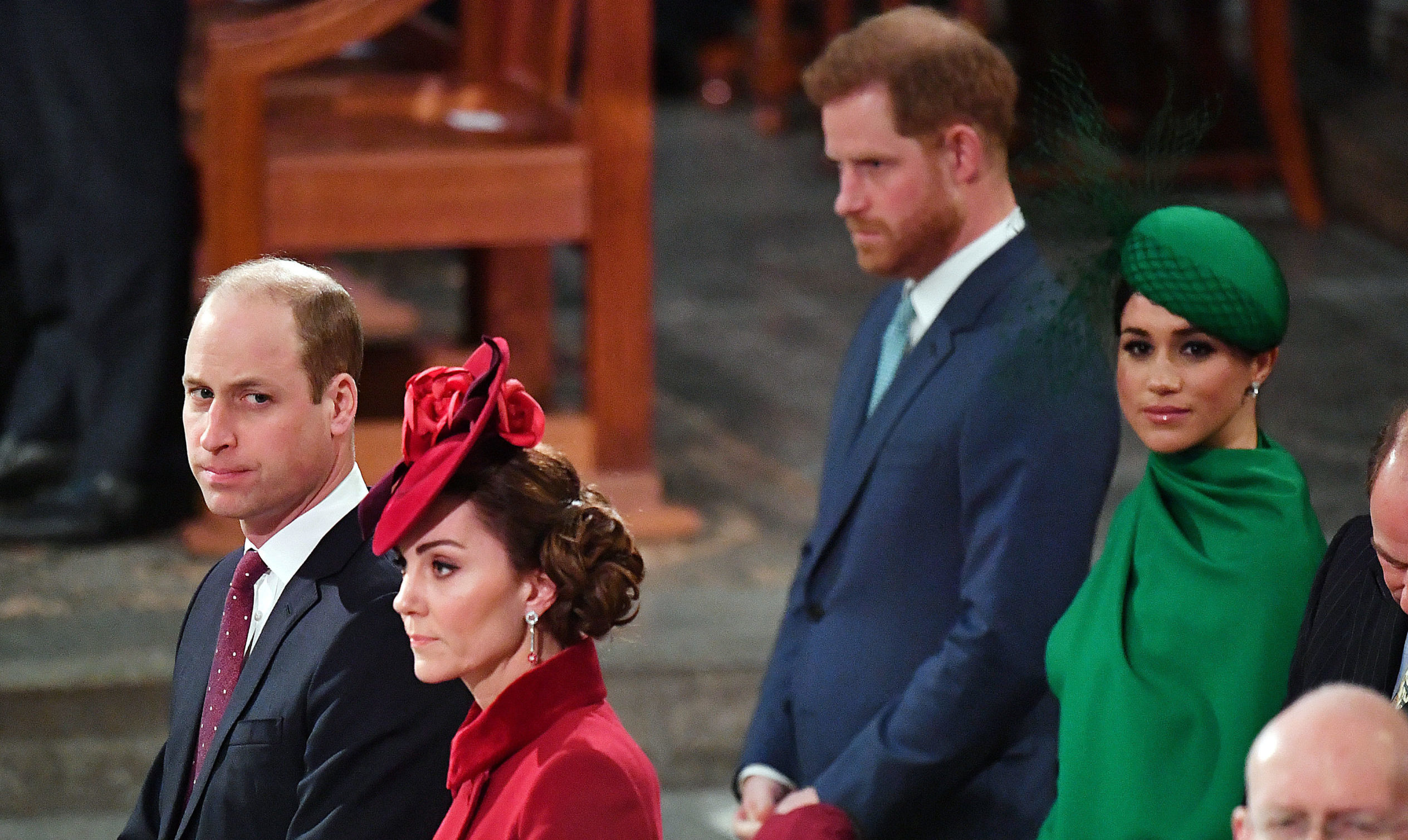 Commonwealth service: The Sussexes and Cambridges barely spoken says book