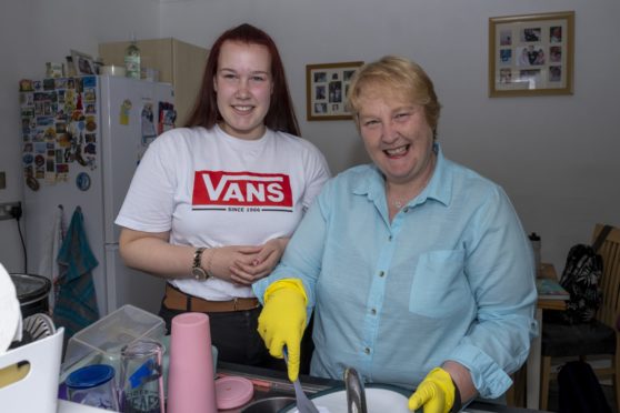 Sheena Armatage with daughter Emma