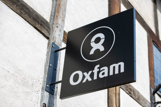 An Oxfam charity shop