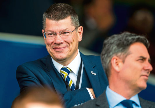 Neil Doncaster was accused of being smug after the SFA arbitration panel ruled in the SPFL’s favour