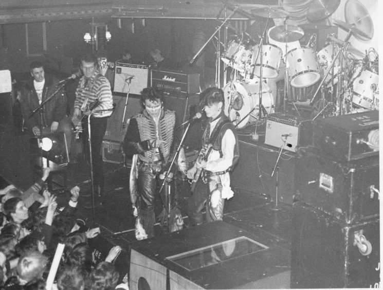 Adam and the Ants, Glasgow's Tiffany's, 1980. c. @crumbstick